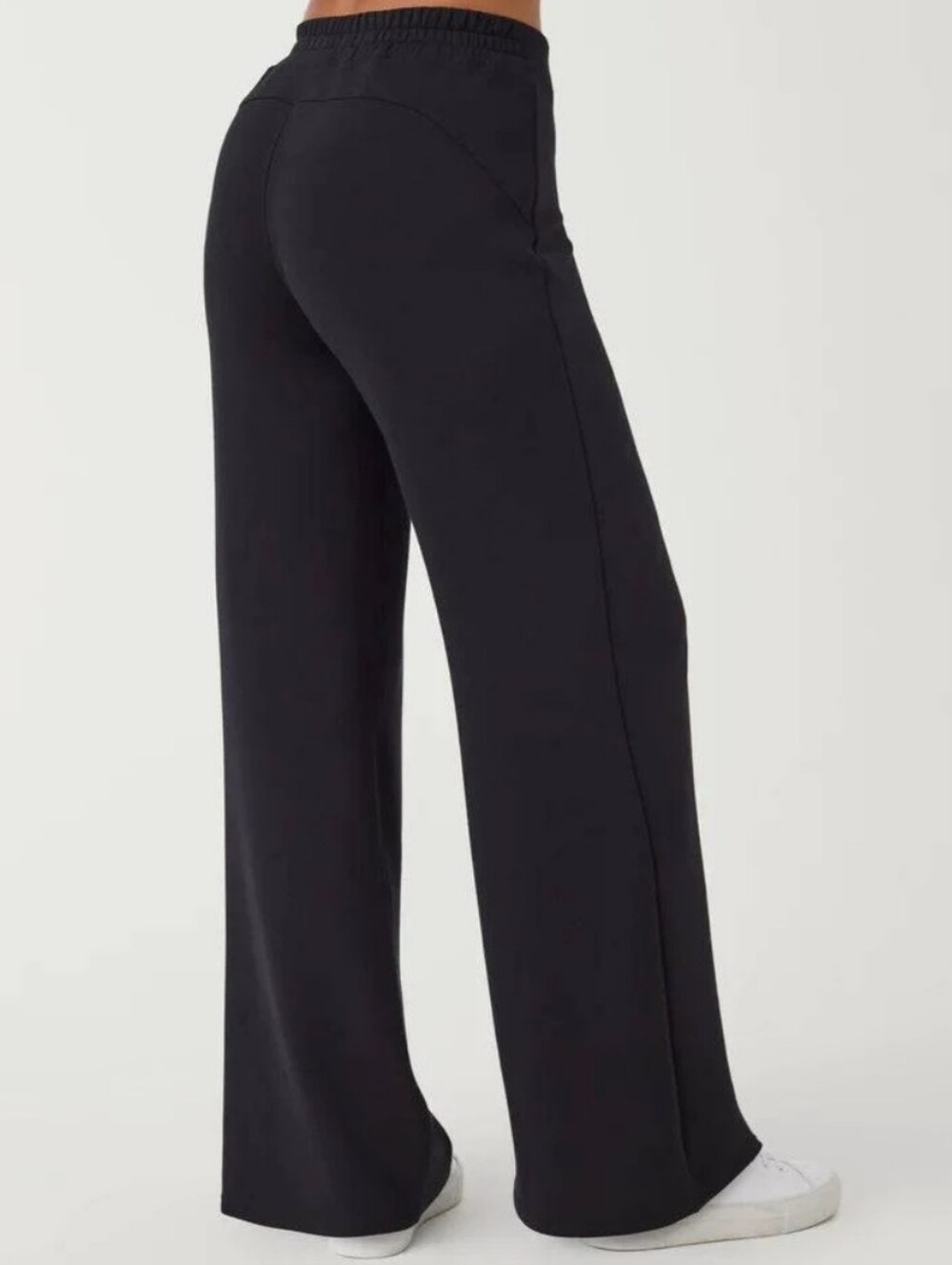 Spanx Airessentials Wide Leg Pant Plus Size 3X Black Comfort Loungewear Travel